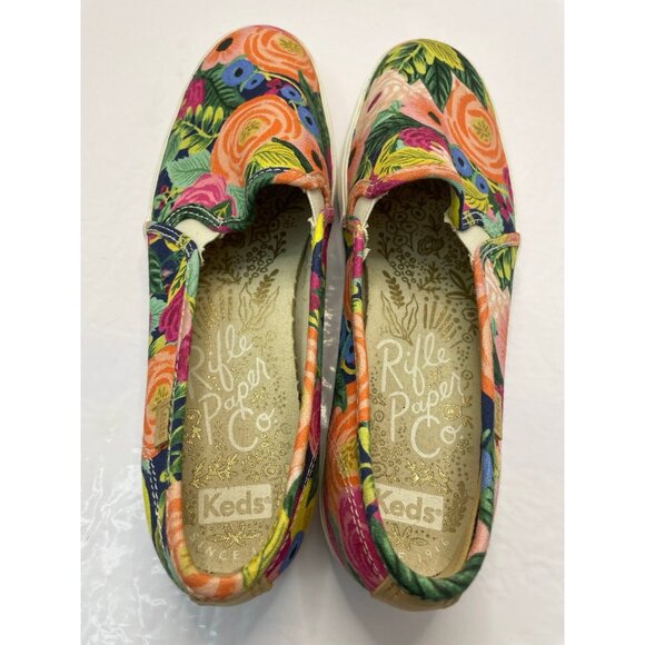 Keds Floral Multicolor Slip-On Sneakers - Picture 5 of 7